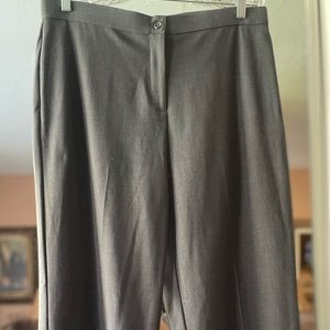 NWOT David Dart Classic Charcoal Gray Slacks sz 12